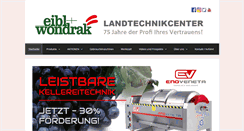 Desktop Screenshot of eibl-wondrak.at